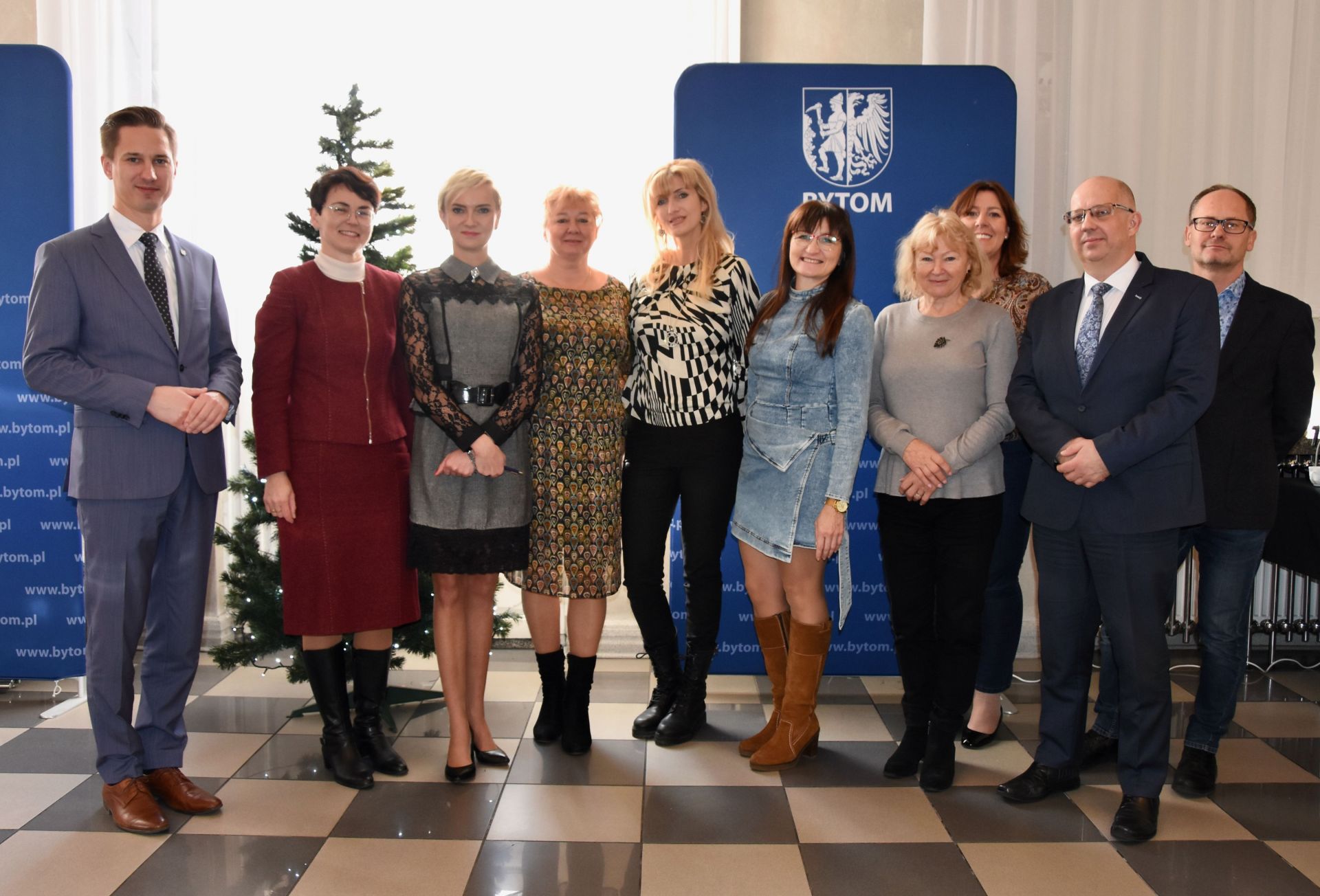 Skarbnicy Śląskiego Związku Gmin i Powiatów z wizytą w Bytomiu