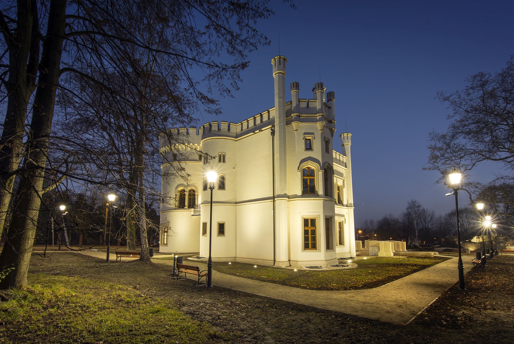 Otwarcie pałacu w Miechowicach 