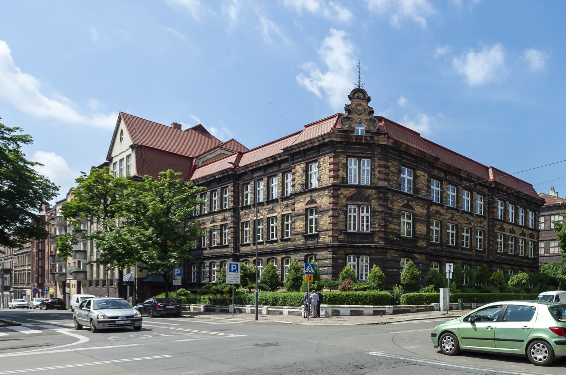 Budynek SP nr 4 przed remontem 