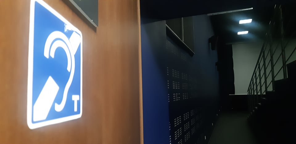 Informacja graficzna informująca o pętli indukcyjnej