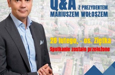 Spotkanie online z mieszkańcami osiedla im. gen.