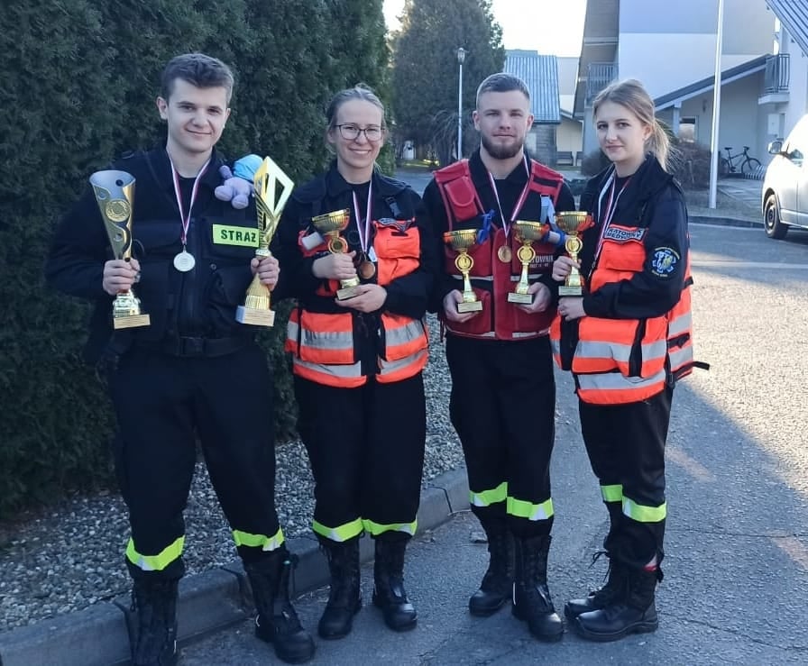 Zdjęcie bytomskich strażaków