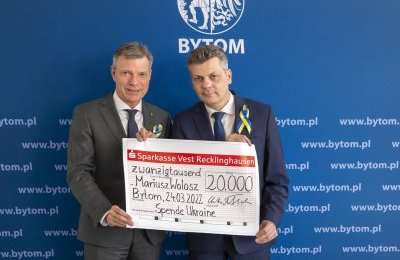 Recklinghausen wspiera Bytom w pomocy uchodźcom z