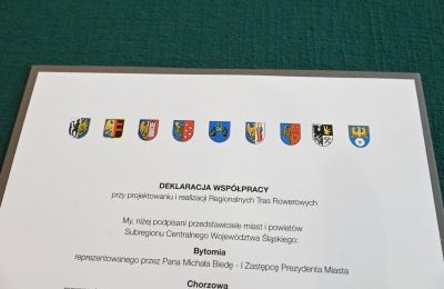 Rowerowa INICJATYWA 605 - deklaracja podpisana