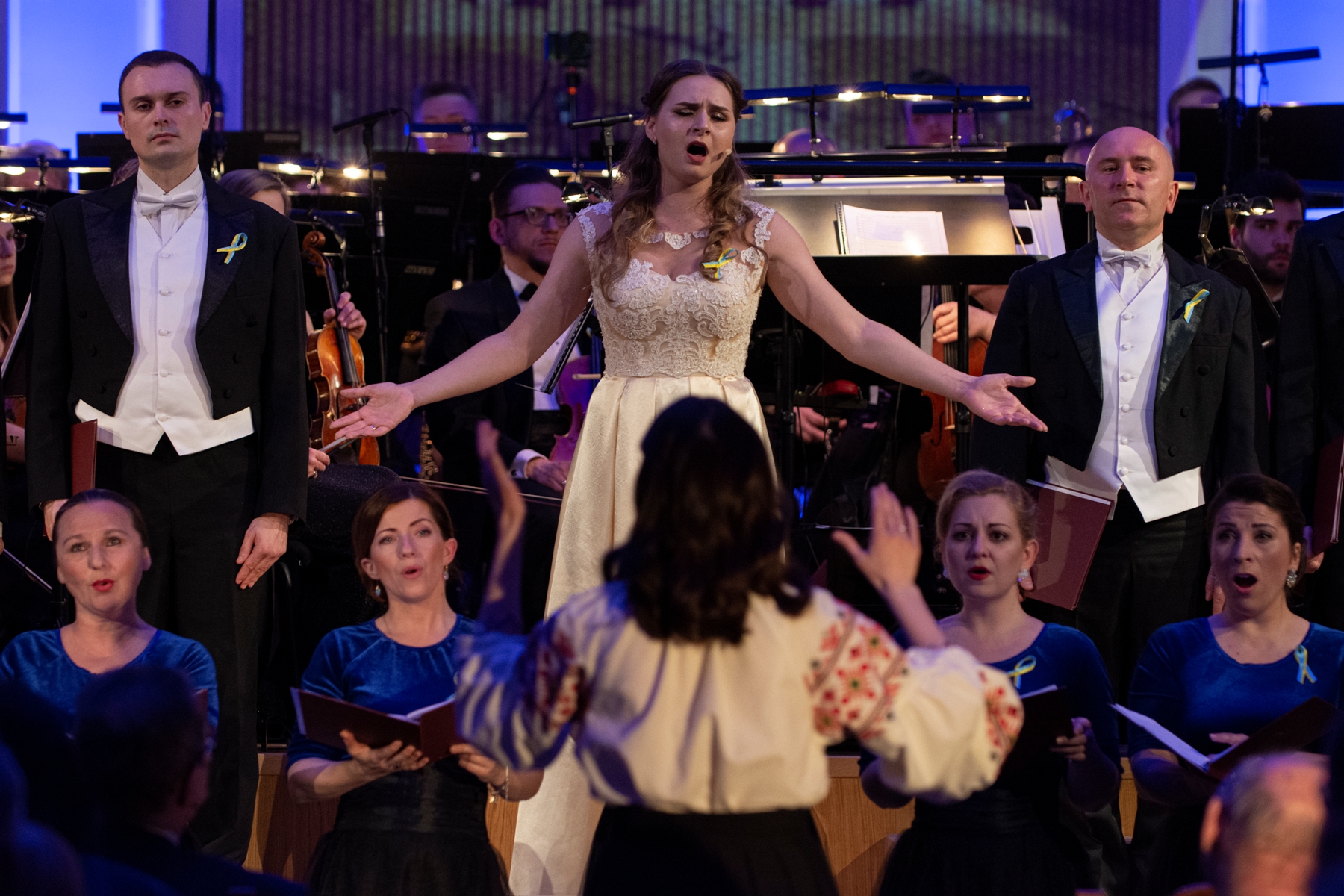 Opera Śląska dla Ukrainy. Kolejny koncert podczas którego zbierano pieniądze, tym razem dla ukraińskich artystów