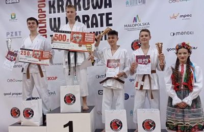 Kolejny dobry występ bytomskich karateków. Czter