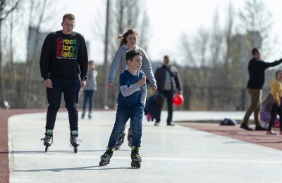 Rolkowisko w Bytomiu otwarte. Mieszkańcy mogą ko