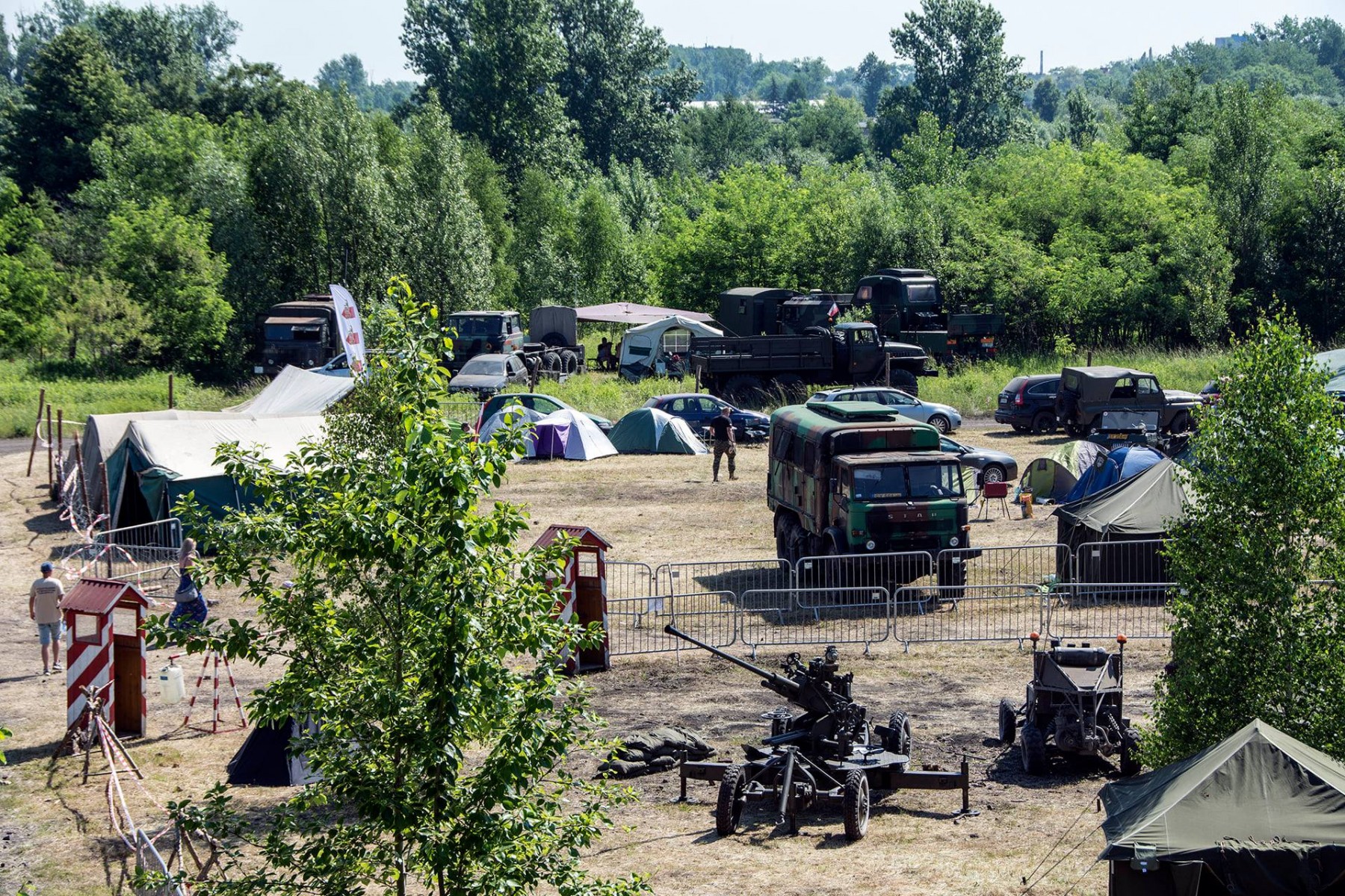 Śląskie manewry w Bytomiu. Coś dla miłośników pojazdów militarnych