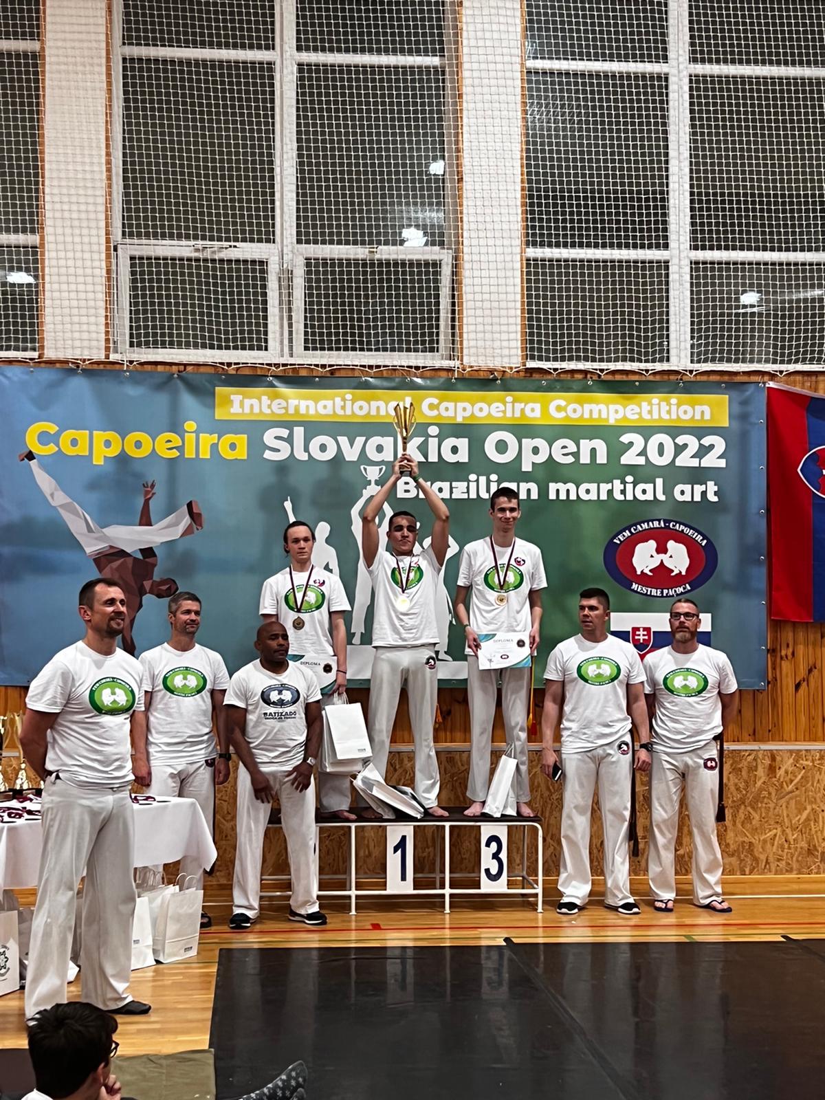 Sukces wychowanka bytomskiego klubu Capoeira Camangula. Michał Wróbel zdobył złoty medal na Słowacji
