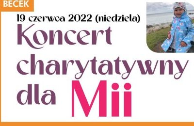 Koncert charytatywny dla Mii Goldy