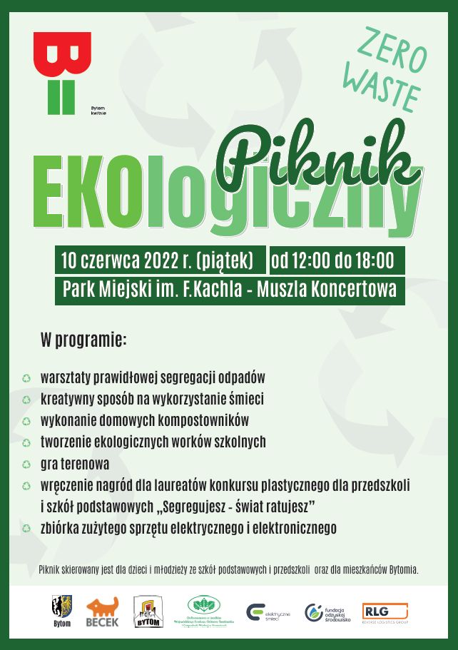 Plakat z informacją o wydarzeniu