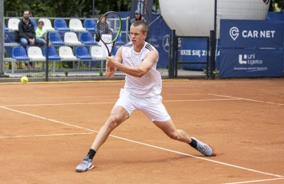 Tenisista Górnika Bytom zagrał w parze z Igą Ś
