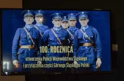 Stulecie utworzenia Policji Województwa Śląskie