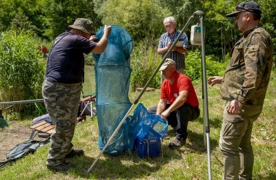 Miłośnicy wędkarstwa rywalizowali z okazji 55-l