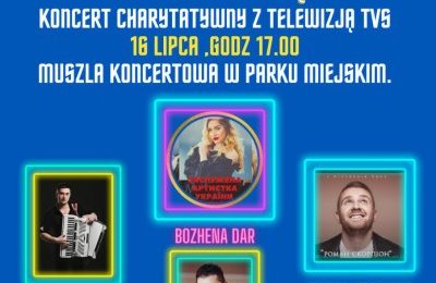 Charytatywny koncert w parku
