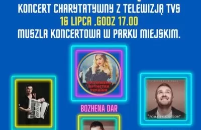 Charytatywny koncert w parku