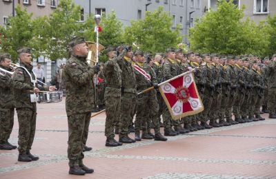 Święto Wojska Polskiego na bytomskim Rynku
