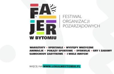 Koncerty, spektakle, warsztaty - Fajer w Bytomiu,