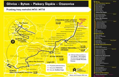 Od 20 sierpnia nowa metrolinia w Bytomiu. Autobuse