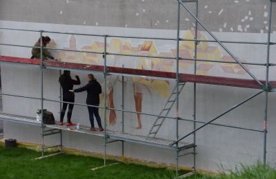 Powstaje mural poświęcony Brunonowi Schulzowi