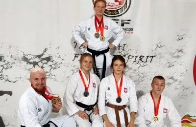 Medale dla bytomskich karateków