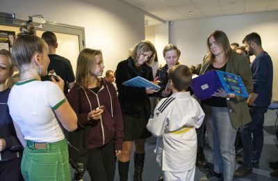 Młodzi judocy tym razem walczyli o... rolę w fil