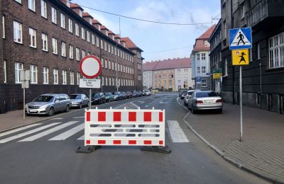 Skrzyżowanie Strzelców Bytomskich z Chrzanowskie
