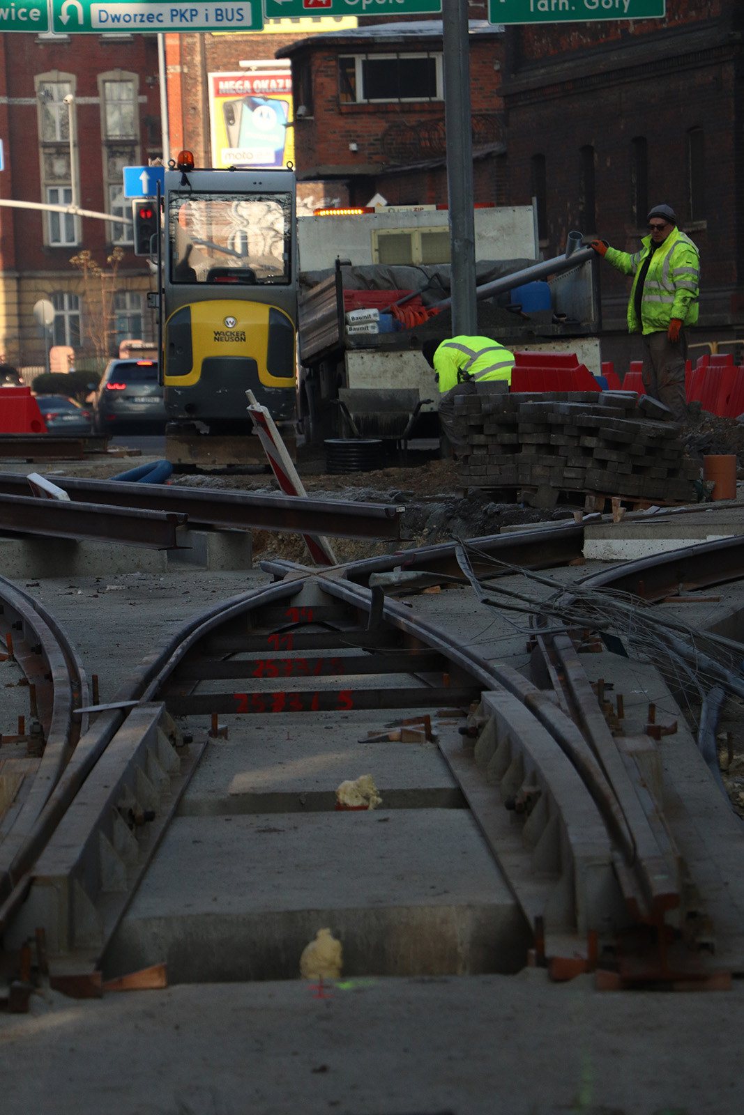 Tramwaje Śląskie zmodernizują dodatkowy odcinek torowiska tramwajowego wzdłuż ul. Powstańców Warszawskich