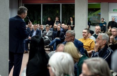 Prezydent Bytomia spotkał się z mieszkańcami Sz
