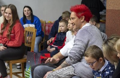 Michał Wiśniewski odwiedził bytomski dom dzieck
