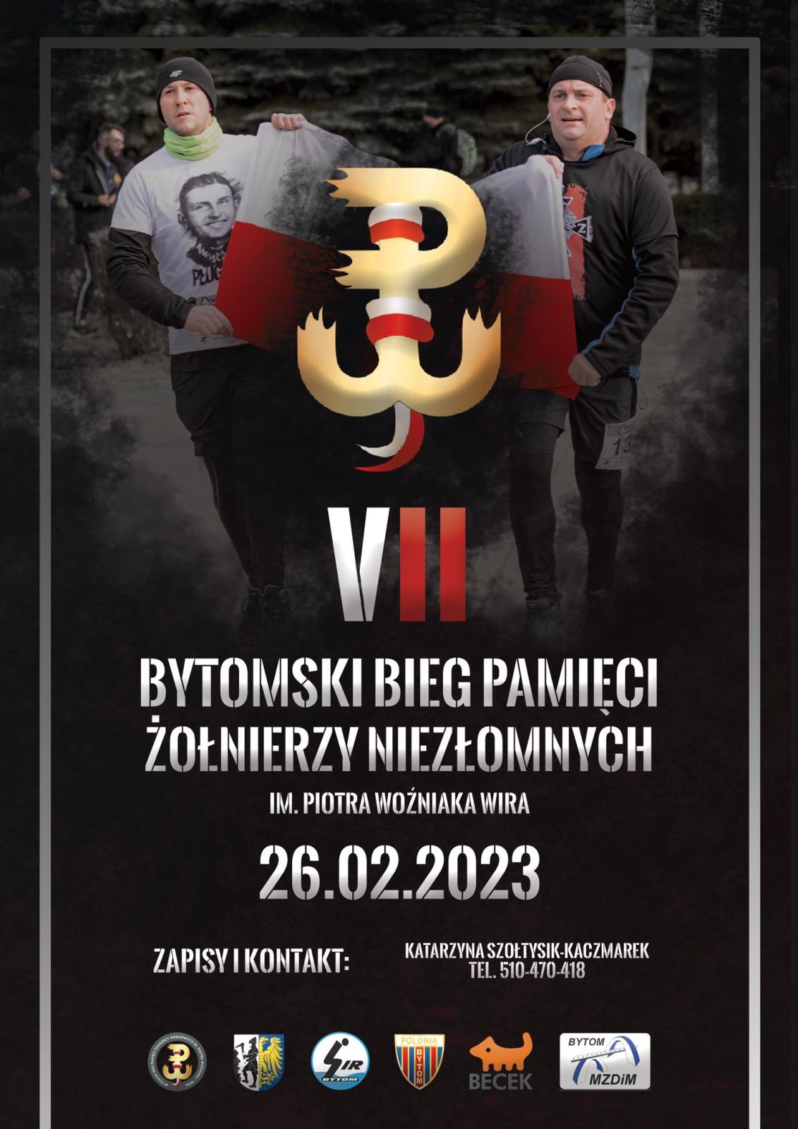 Plakat biegu
