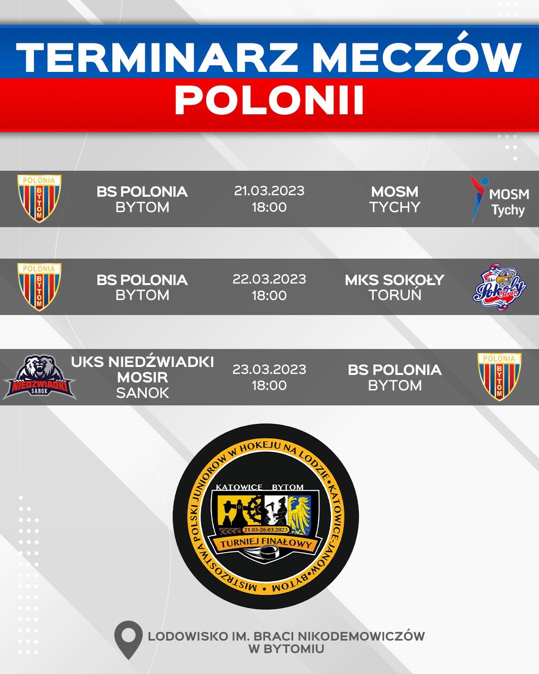 Plan gier Polonii Bytom