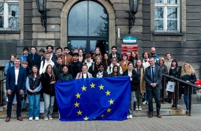 Prezydent spotkał się z młodzieżą z Recklingh
