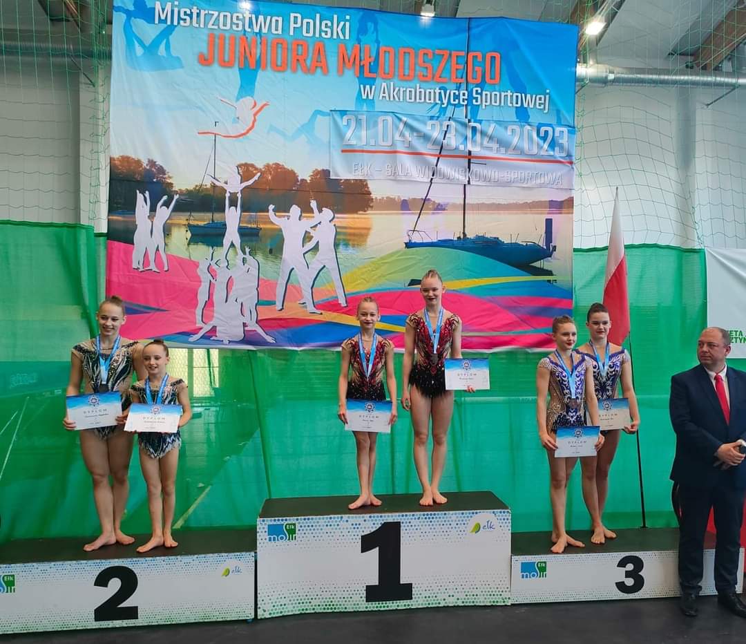 Majka Mrozek wywalczyła wraz z partnerką Zosią Przechrztą złoty medal