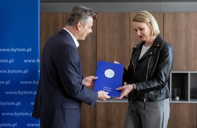 Prezydent pogratulował autorce zwycięskiego proj