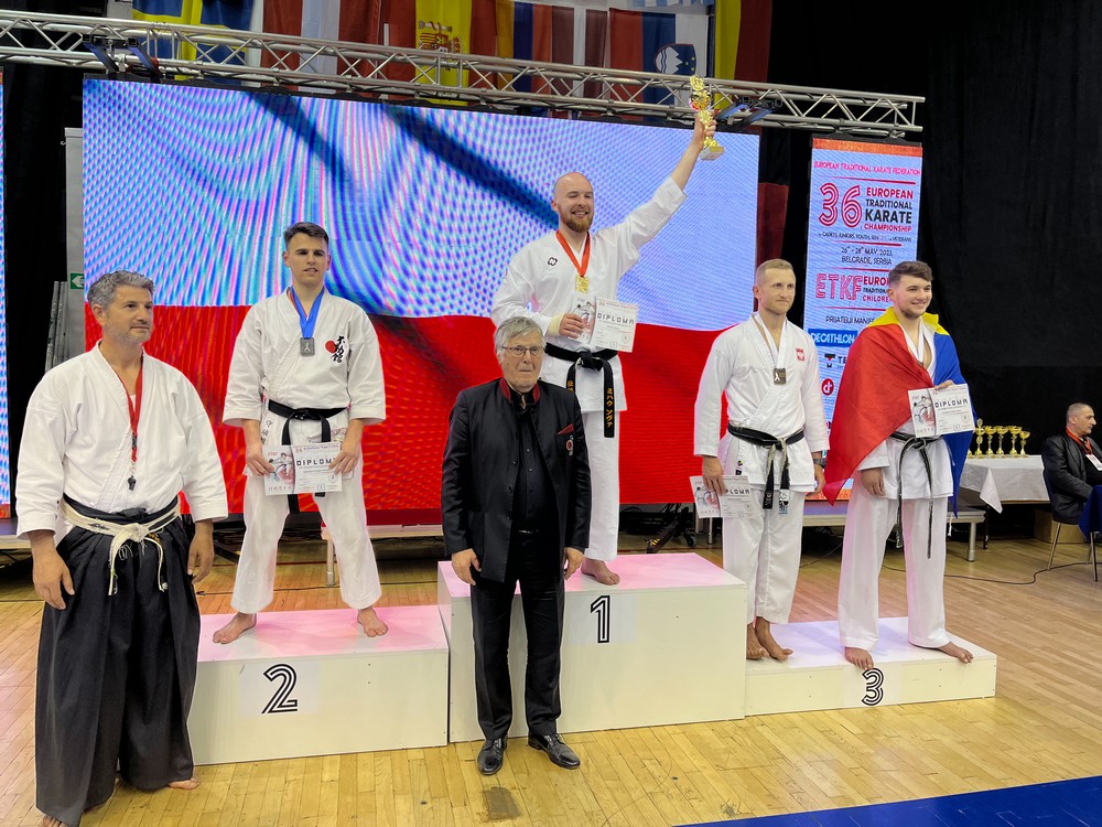 Michał Sowa mistrzem Europy. Karateka z Bytomia w świetnej formie 