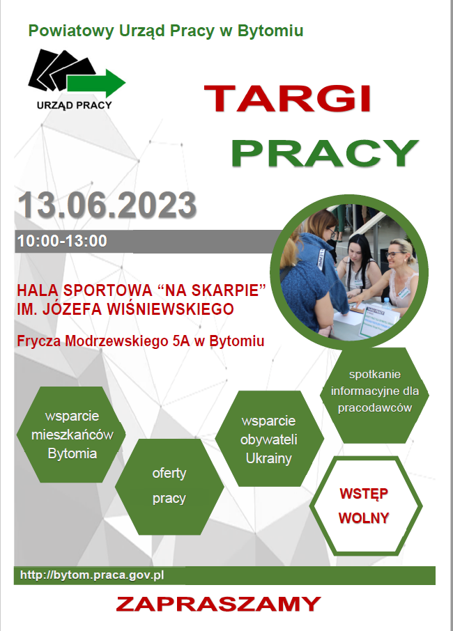 Plakat Targów Pracy 2023