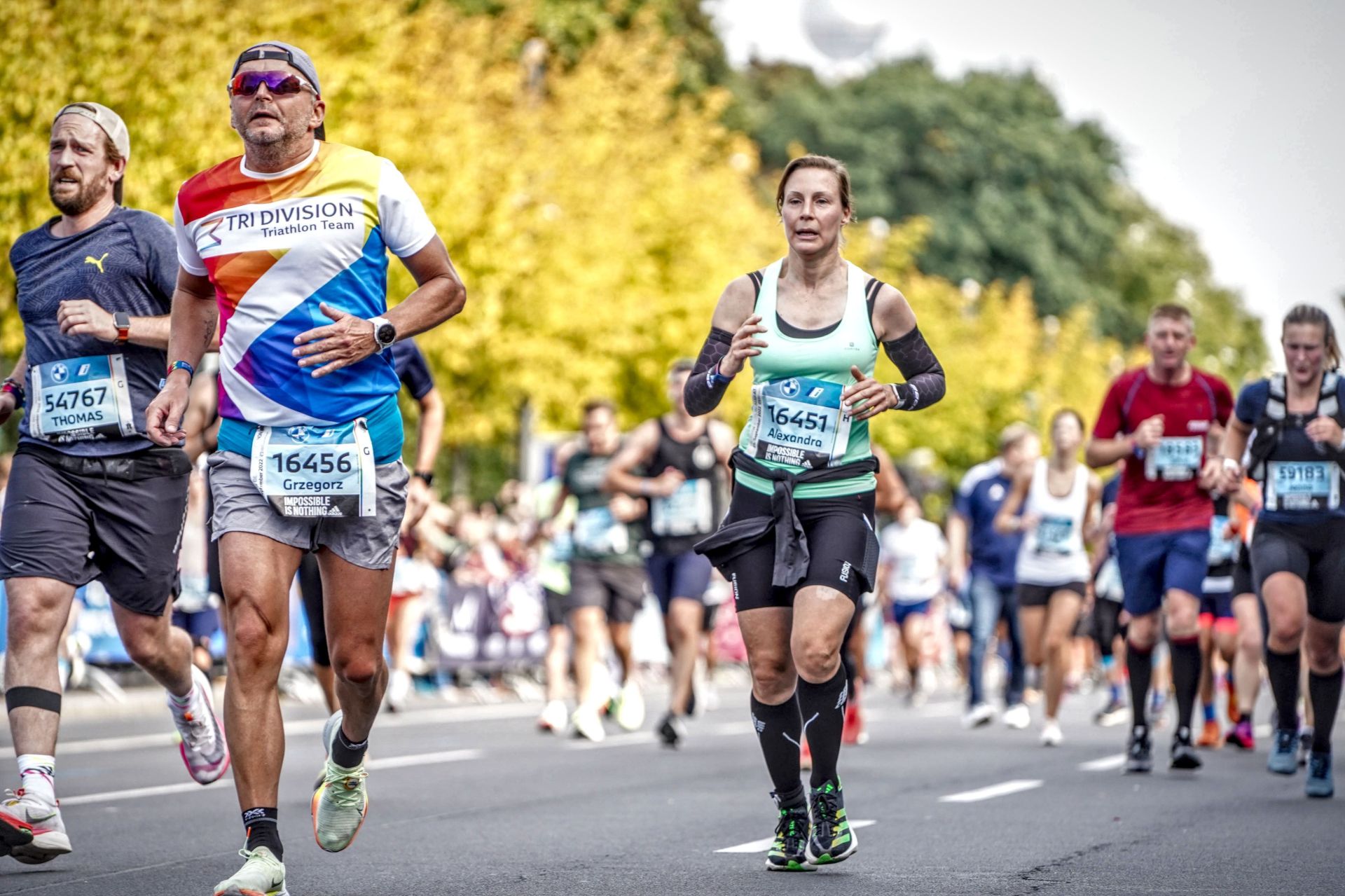 Grzegorz Dworaczek startuje w zawodach triathlonowych, ale również w maratonach Grzegorz Dworaczek startuje w zawodach triathlonowych, ale również w maratonach