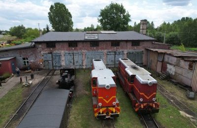 Uszkodzony dach budynku lokomotywowni będzie napr