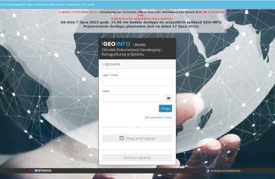 Konieczna aktualizacja oprogramowania geodezyjnego