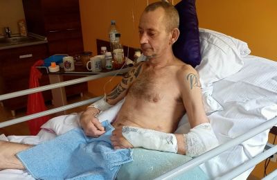 Bytomianin miał bardzo poważny wypadek. Trwa zbi