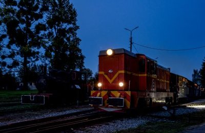 Sierpniowa szychta z wąskotorówką
