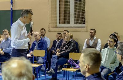Prezydent spotkał się z mieszkańcami Rozbarku