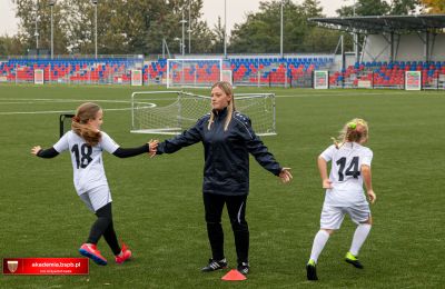Pierwszy w historii trening piłkarskiej sekcji dz