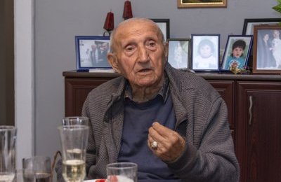 Prezydent z życzeniami u legendy Polonii Bytom