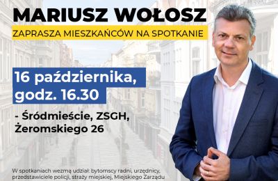 Prezydent Mariusz Wołosz zaprasza mieszkańców n