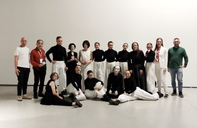 Artyści Teatru Rozbark na Europe Mediations Bienn
