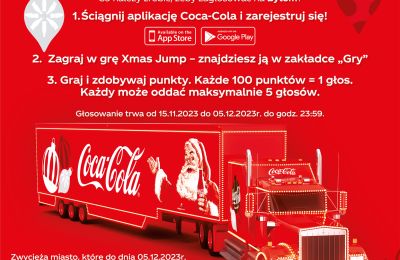 Zagłosuj na przyjazd świątecznej ciężarówki