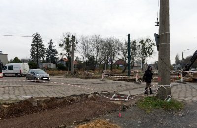 Przejazd przez ul. Drzewną w Stroszku zamknięty.
