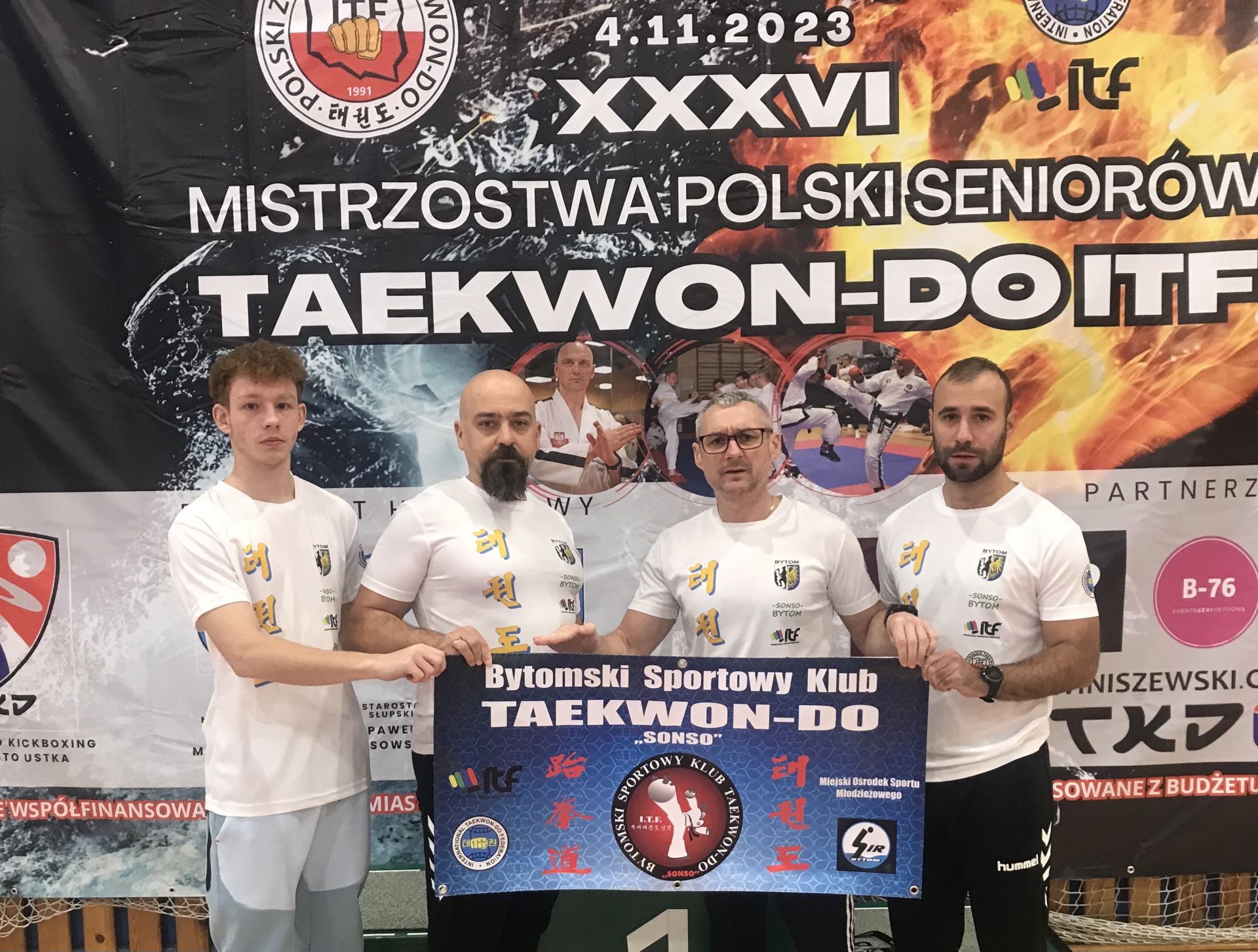 Karol Pietruszka, reprezentujący Bytomski Sportowy Klub Taekwon-do ,,Sonso'' wywalczył brązowy